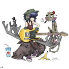 картинки по мотивам Gorillaz картинки по мотивам Gorillaz