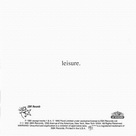 Blur Leisure американское издание K2-97880 inlay Blur Leisure американское издание K2-97880 inlay