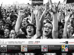 Дизайн blur.co.uk - 2011