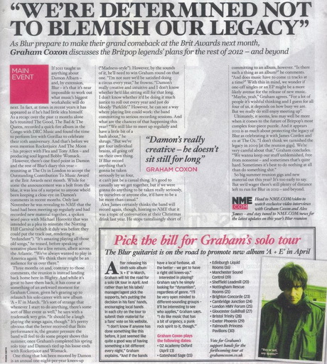 NME 2012