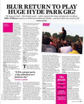Blur NME 2012